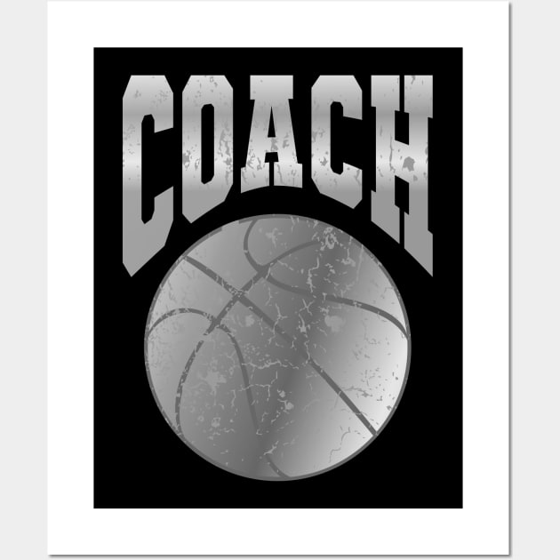Coach | Basketball Coach | Illustration Wall Art by Aloenalone